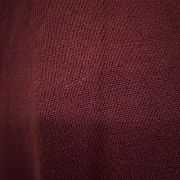 Eddie Bauer V Neck Cowl Neck Sweater - Picture 5 of 7